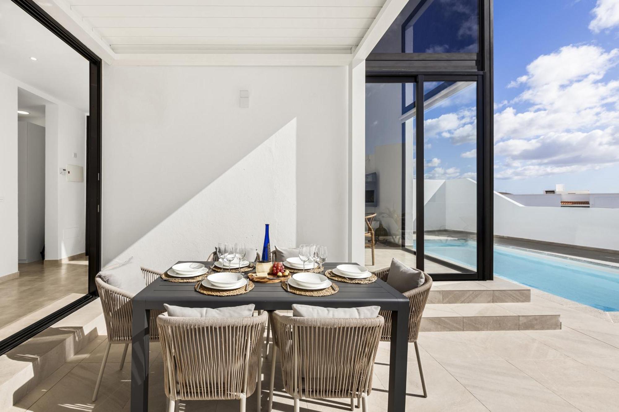 Casahost Fontaine Bleue Villa Tias Exterior photo
